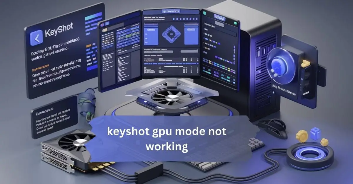 KeyShot GPU Mode Not Working – A Complete Guide!