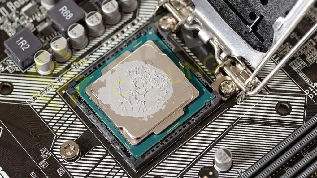 Old Thermal Paste